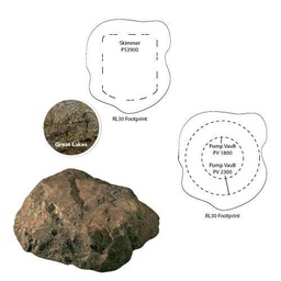 [RL70G] Atlantic Rock Lid - Great Lakes 40&quot;L x 36&quot;W x 10&quot;H